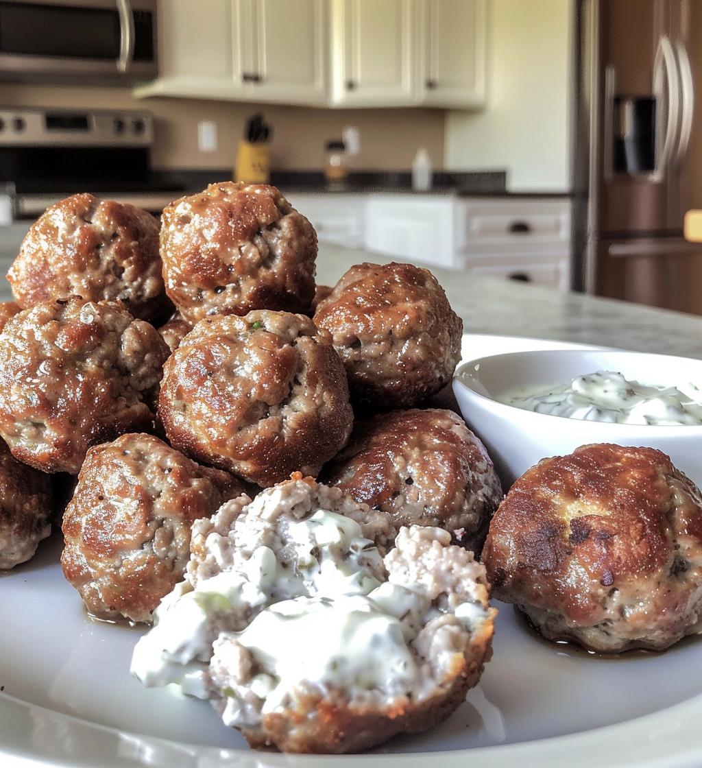 Greek Meatballs (Keftedes)