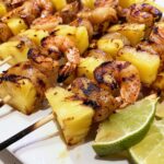 Grilled Shrimp & Pineapple Skewers