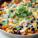 Healthy Chicken Enchilada Skillet