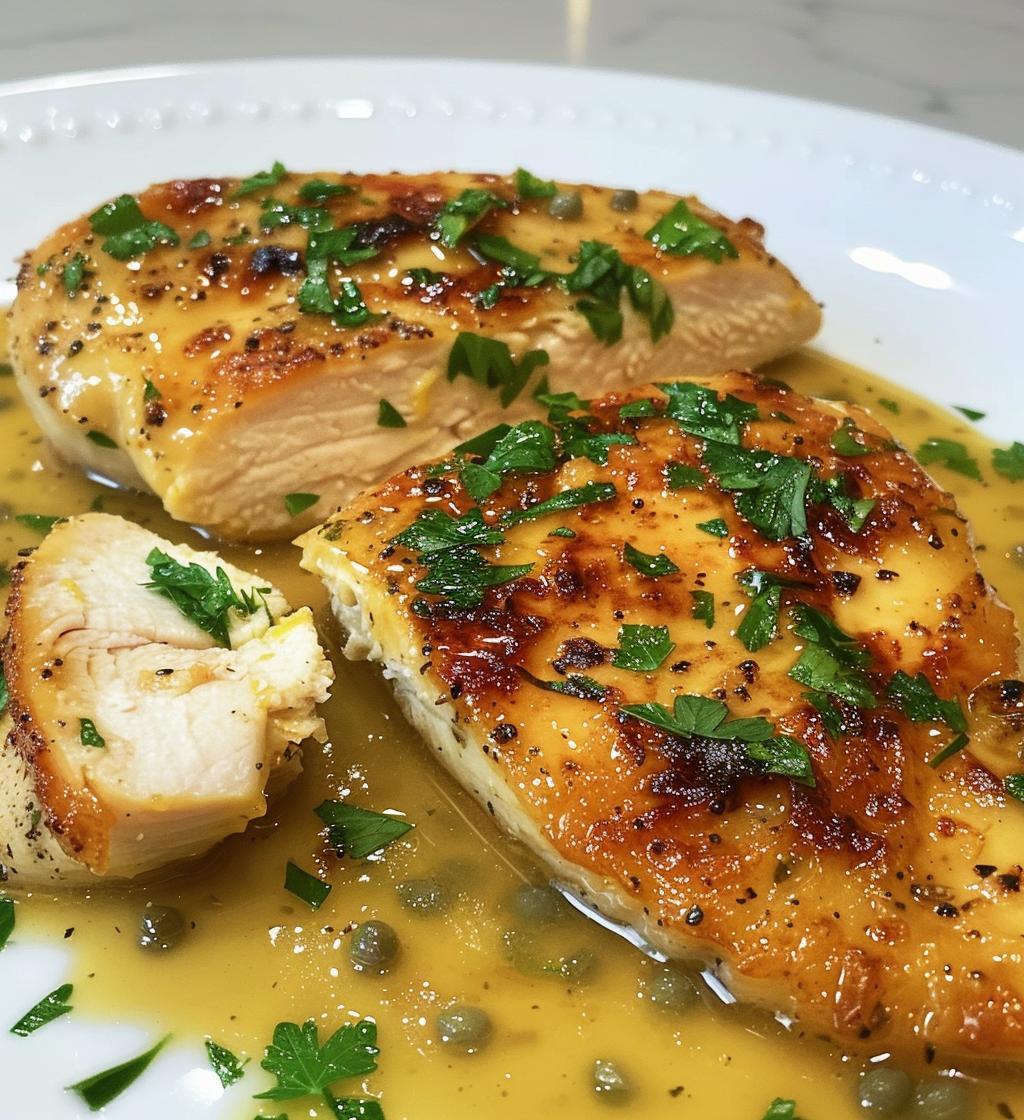 Italian Lemon Chicken Piccata (Light) - detail 1