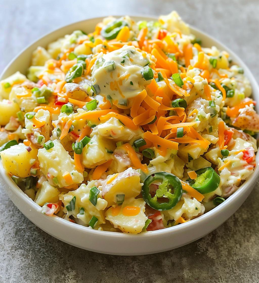 Jalapeno Popper Potato Salad