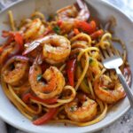 Jamaican Shrimp Pasta