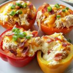 Keto Chicken Bacon Boats
