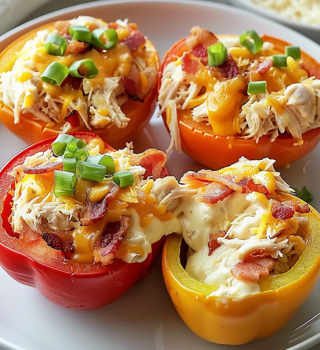 Keto Chicken Bacon Boats