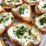 Lemon Herb Whipped Ricotta Toasts