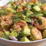 Lime Shrimp Avocado Salad