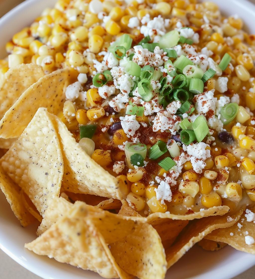 Loaded Mexican Street Corn Dip - detail 1