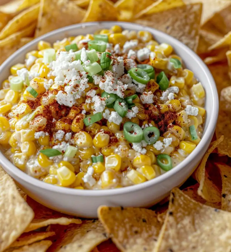 Loaded Mexican Street Corn Dip