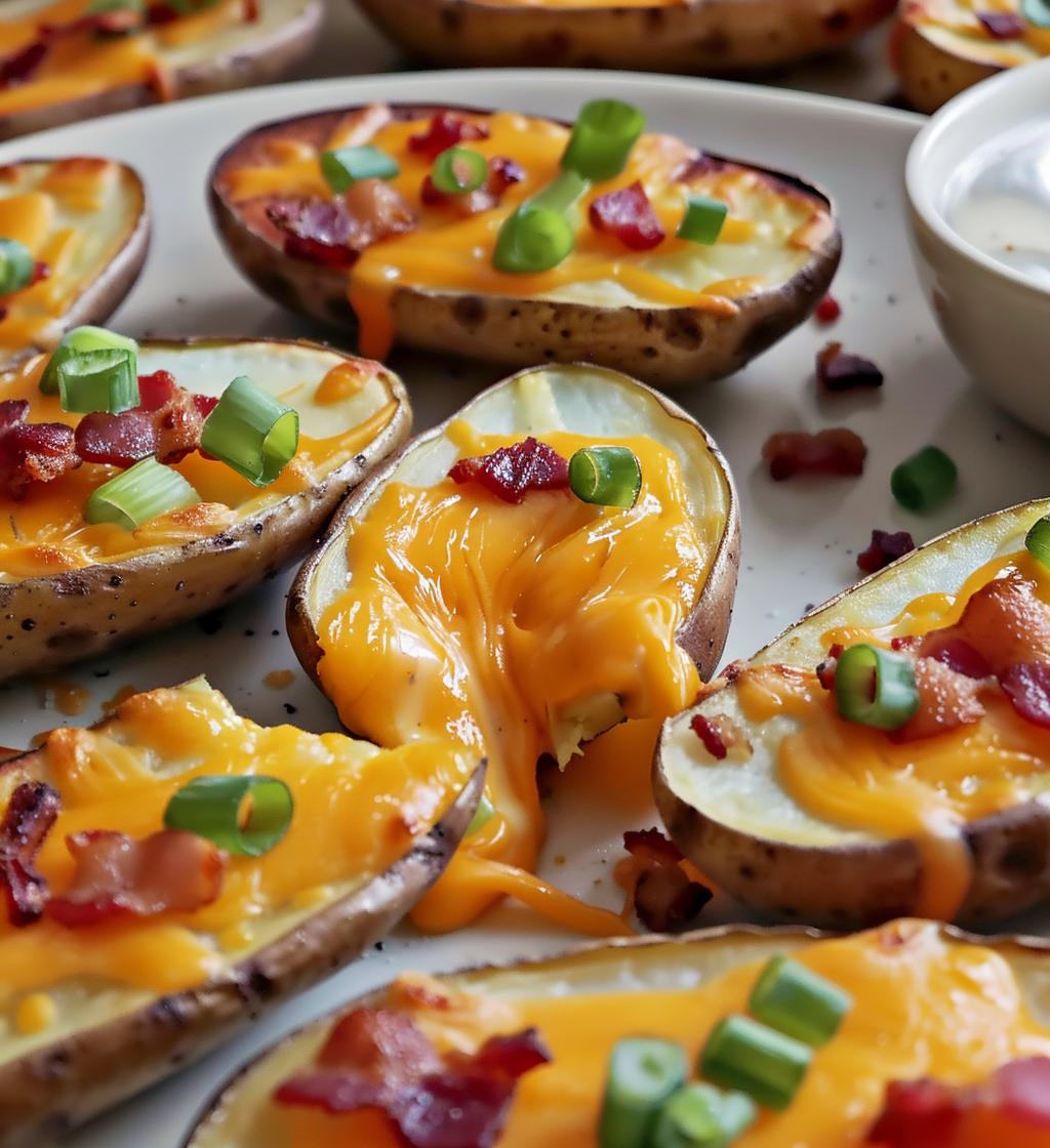Loaded Potato Skins - detail 1