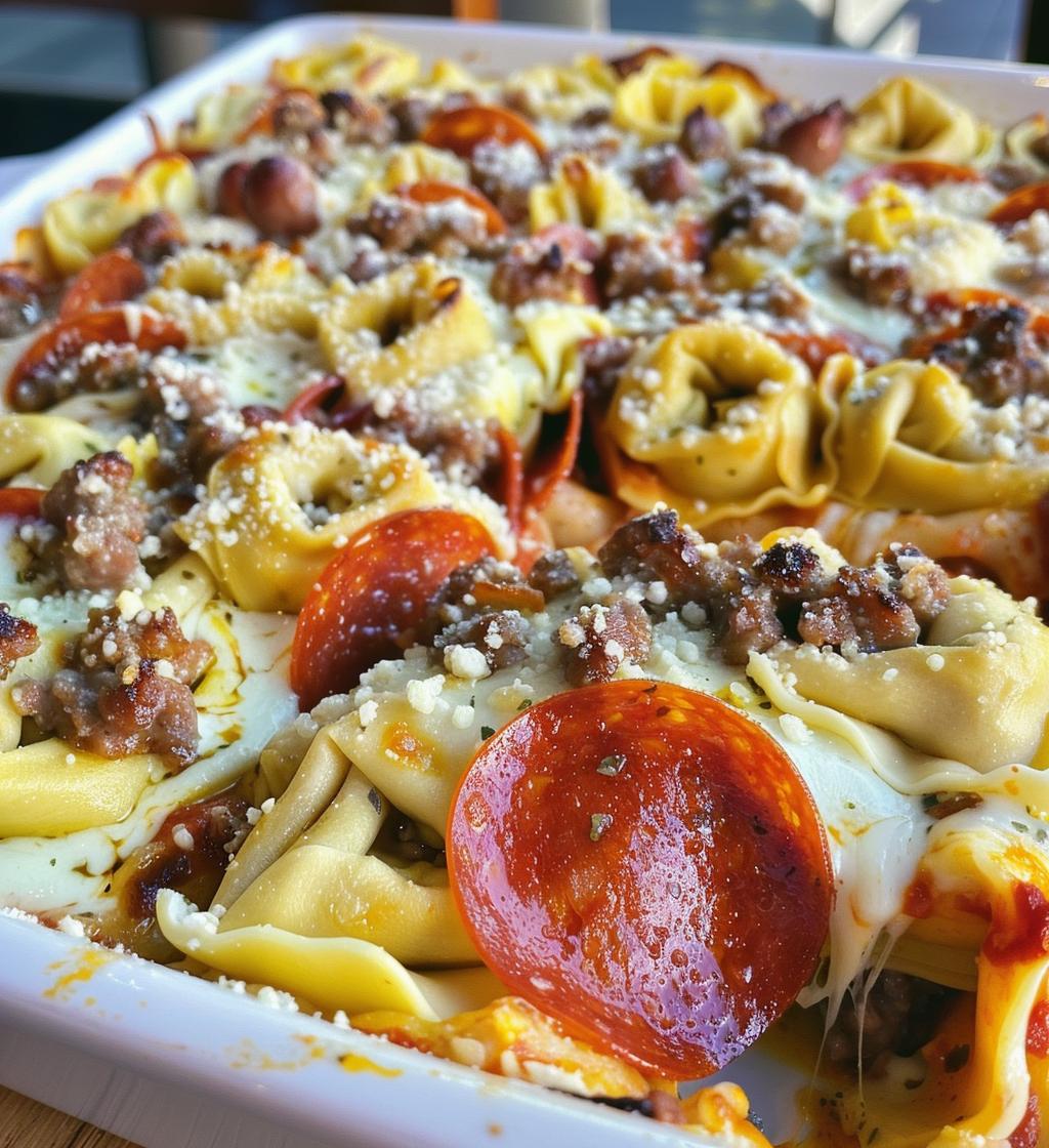Meat Lovers Pizza Tortellini