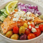 Mediterranean Salmon Bowls