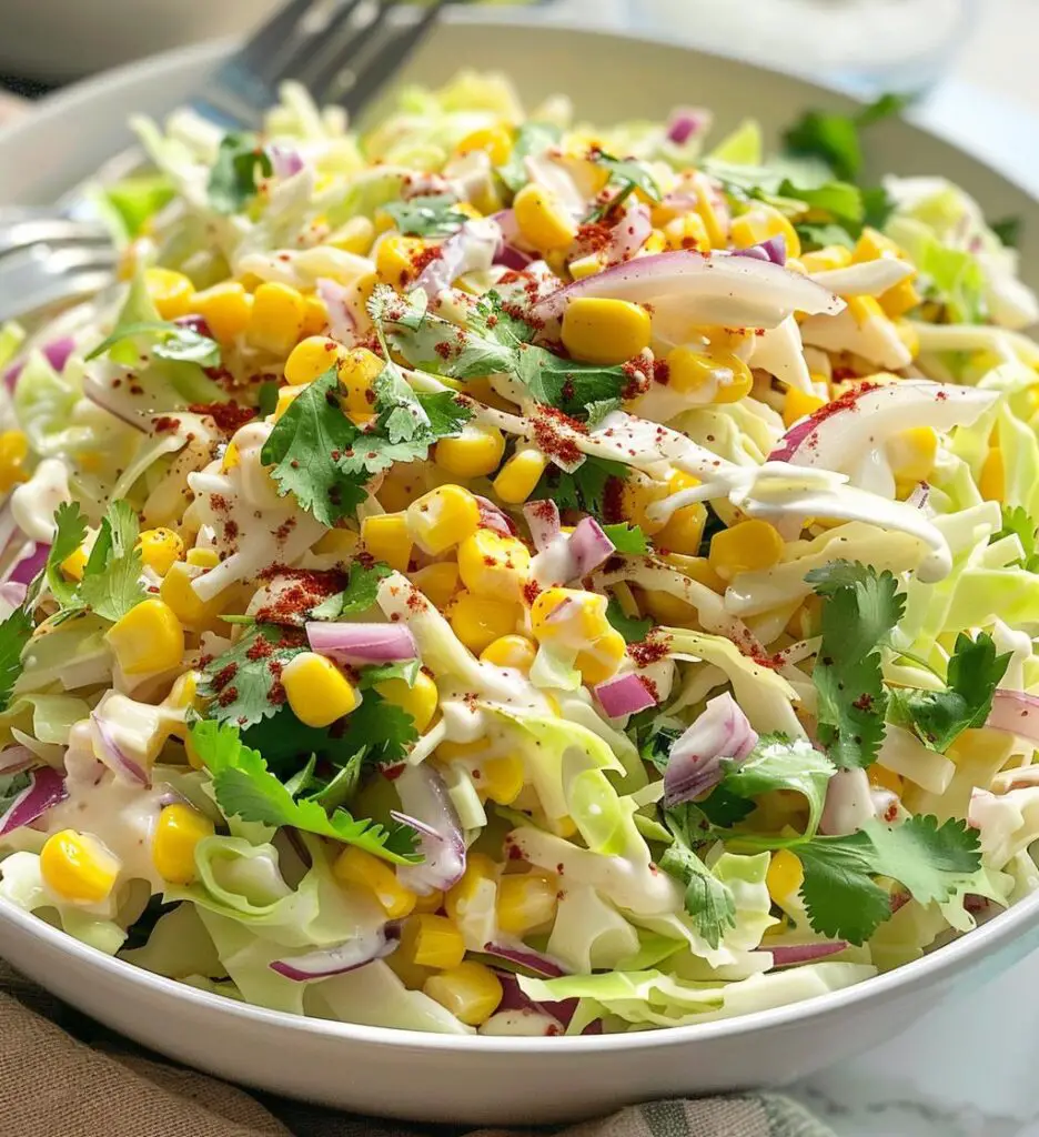 Mexican Street Corn Coleslaw
