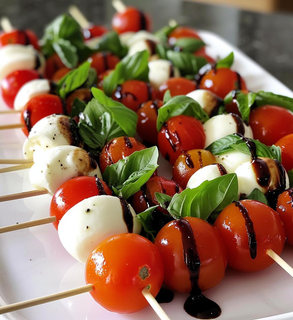 Mini Caprese Skewers - detail 1