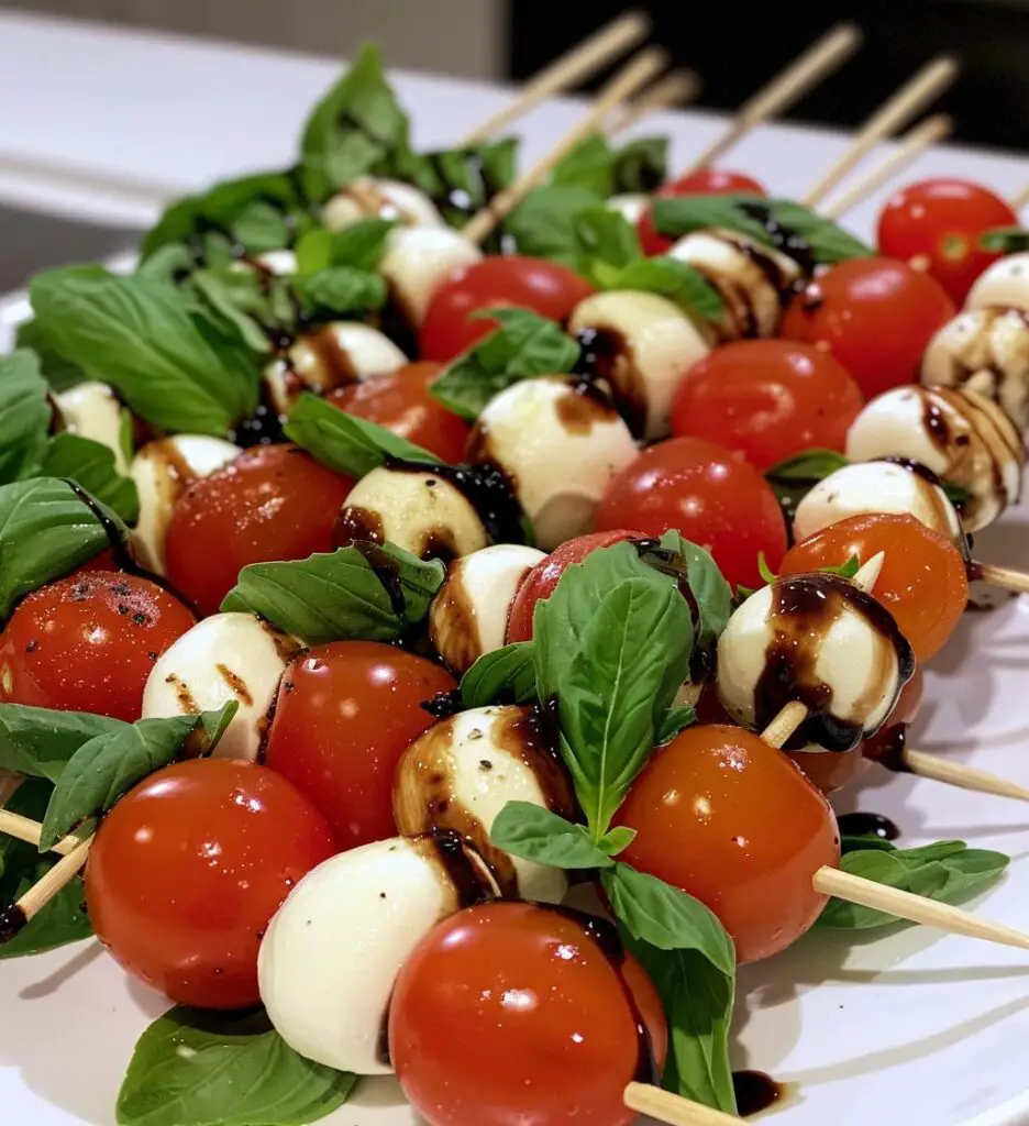 Mini Caprese Skewers