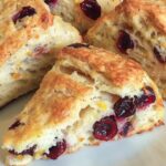 Orange cardamom scones