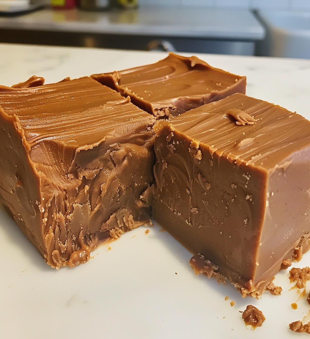 Peanut butter fudge