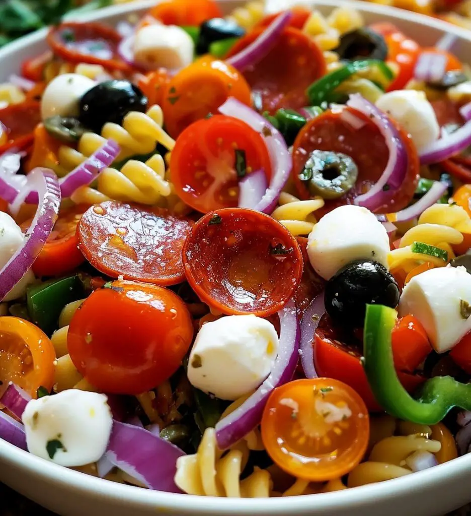 Pizza Pasta Salad