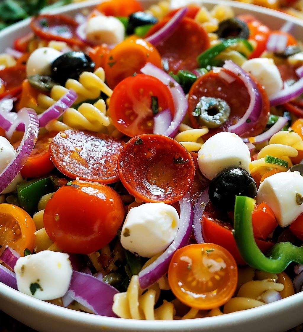 Pizza Pasta Salad