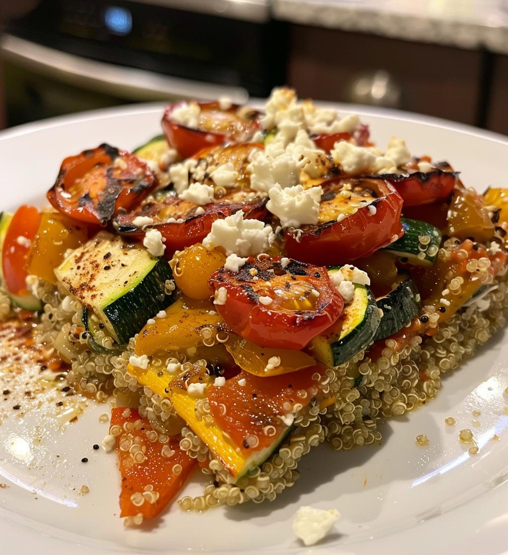 Roasted Veggie & Quinoa Bake - detail 1