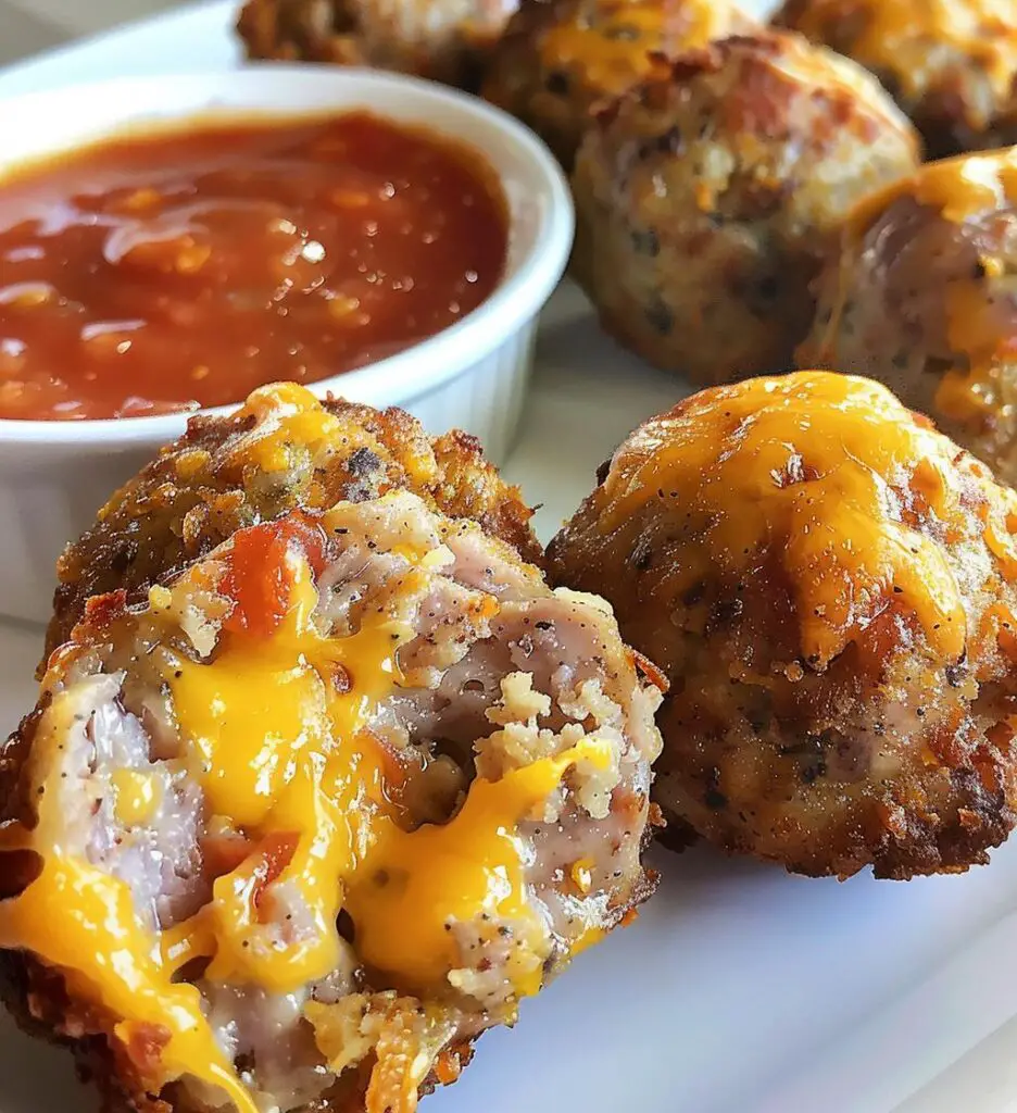 Rotel Sausage Balls