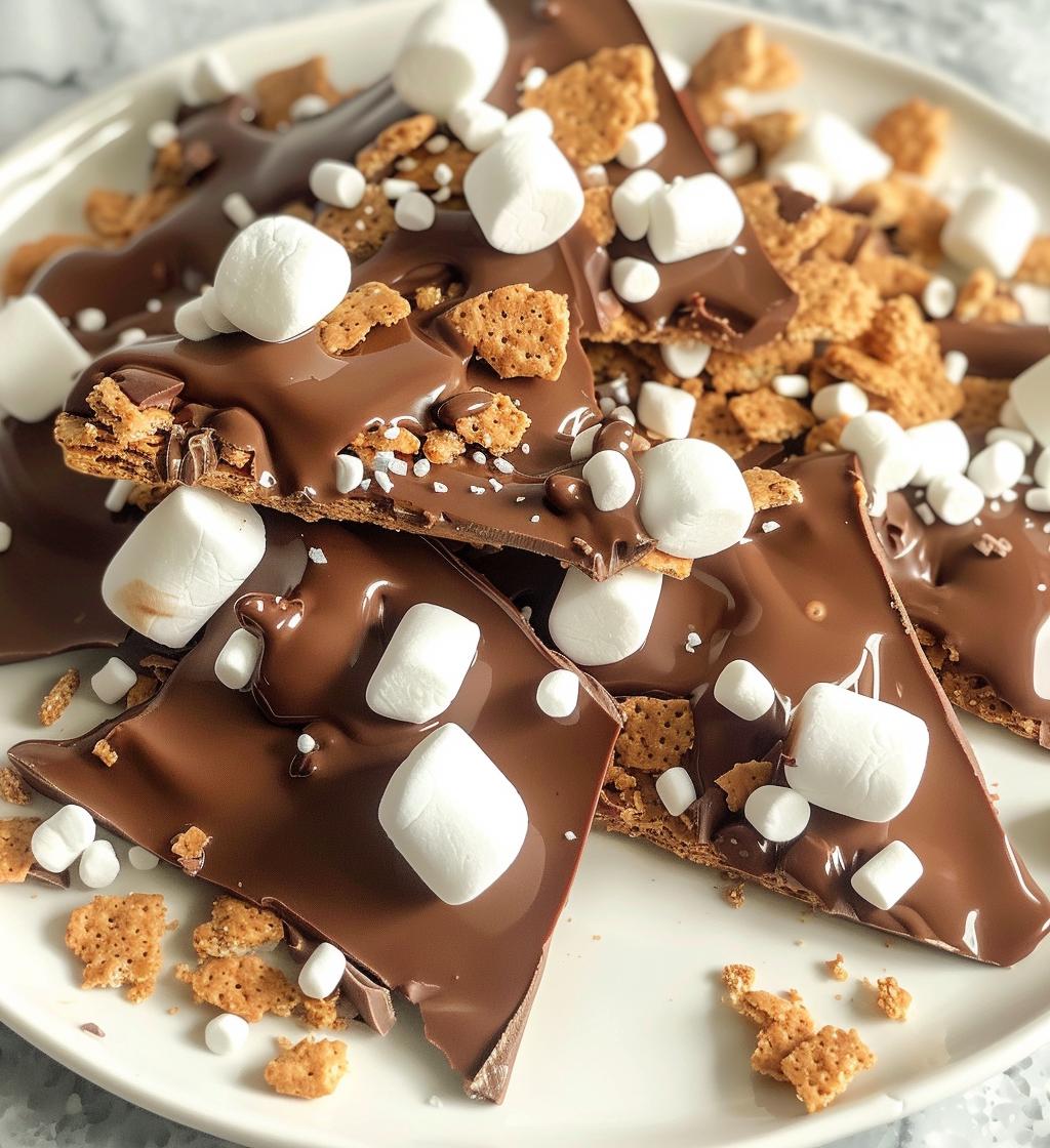 S’mores Bark - detail 1