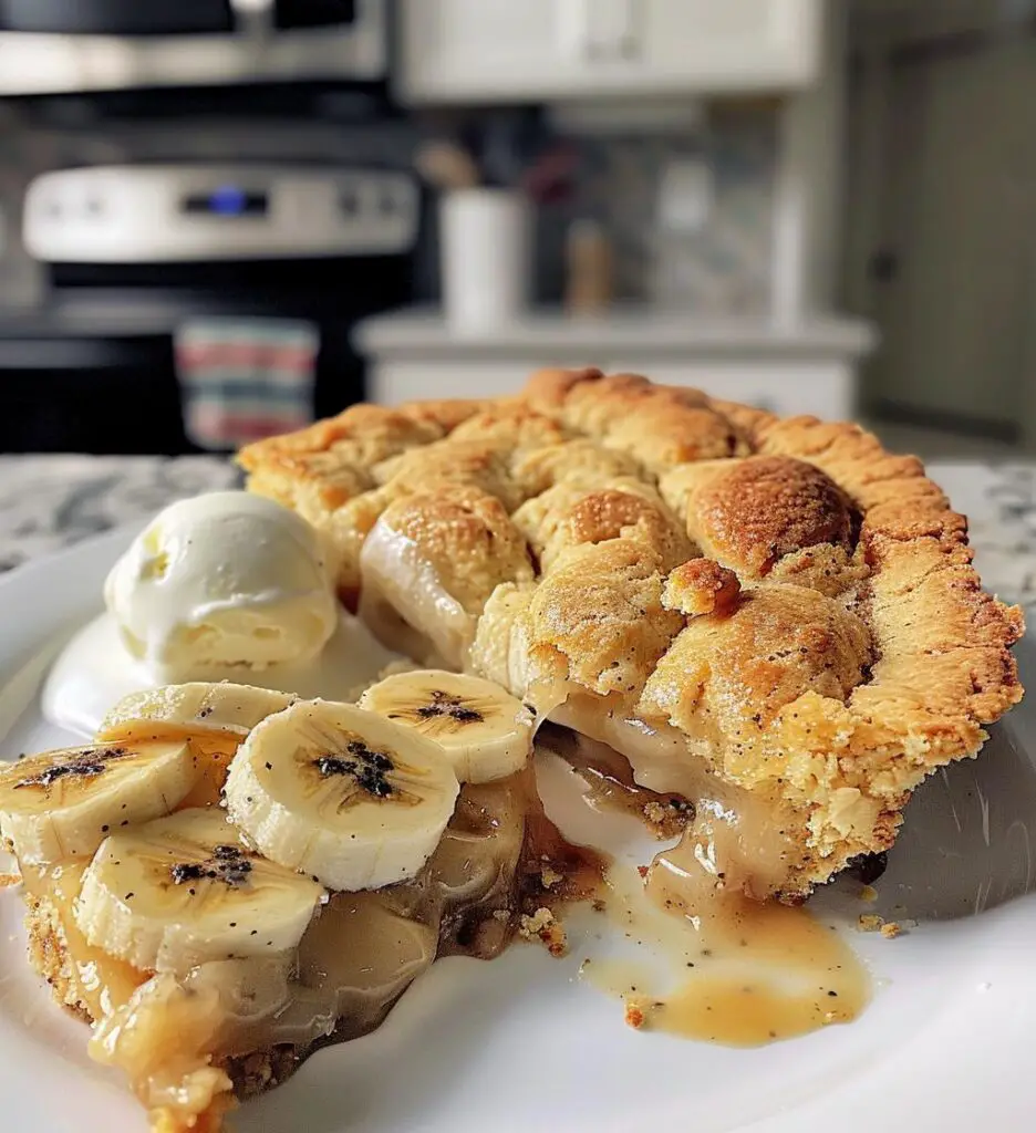 Southern Banana Cobbler