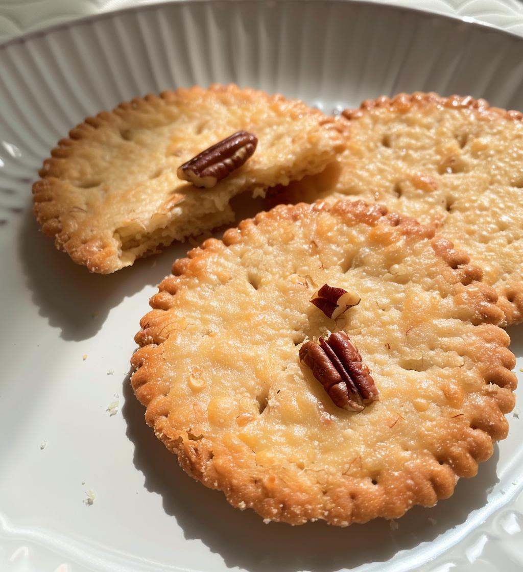 Southern Cheese Crackers with Pecans - detail 1
