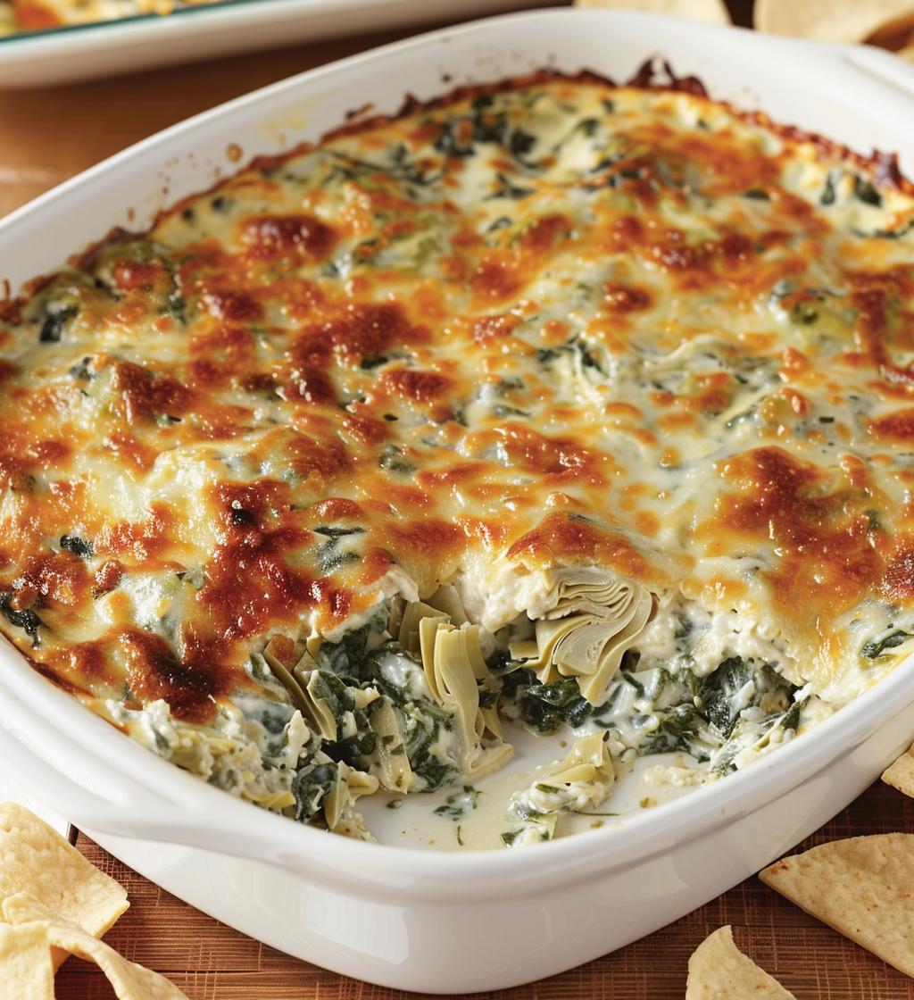 Spinach Artichoke Dip - detail 1