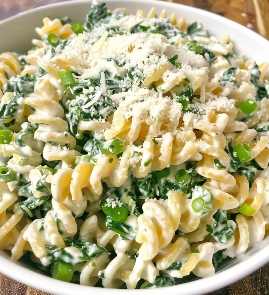 Spinach Dip Pasta Salad