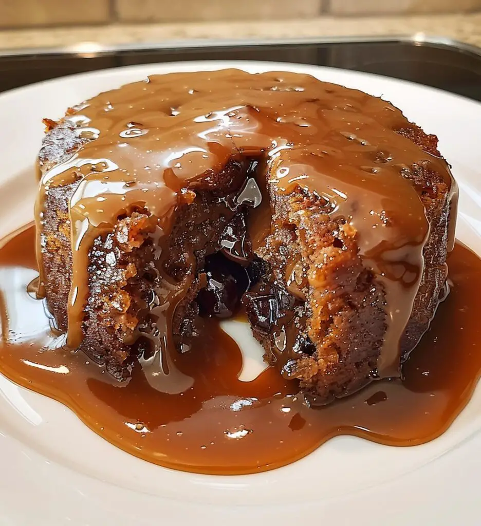 Sticky toffee pudding