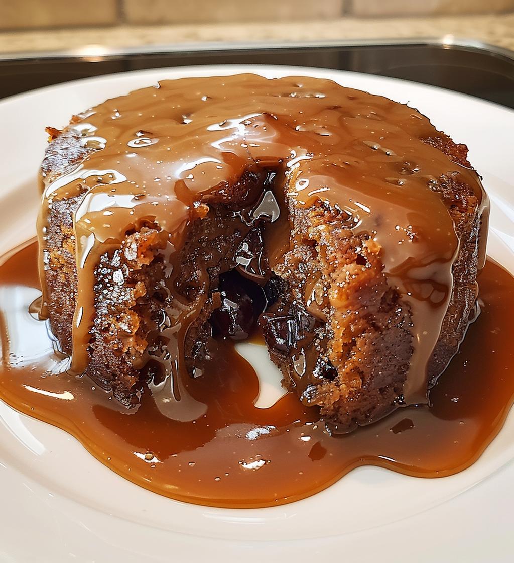 Sticky toffee pudding