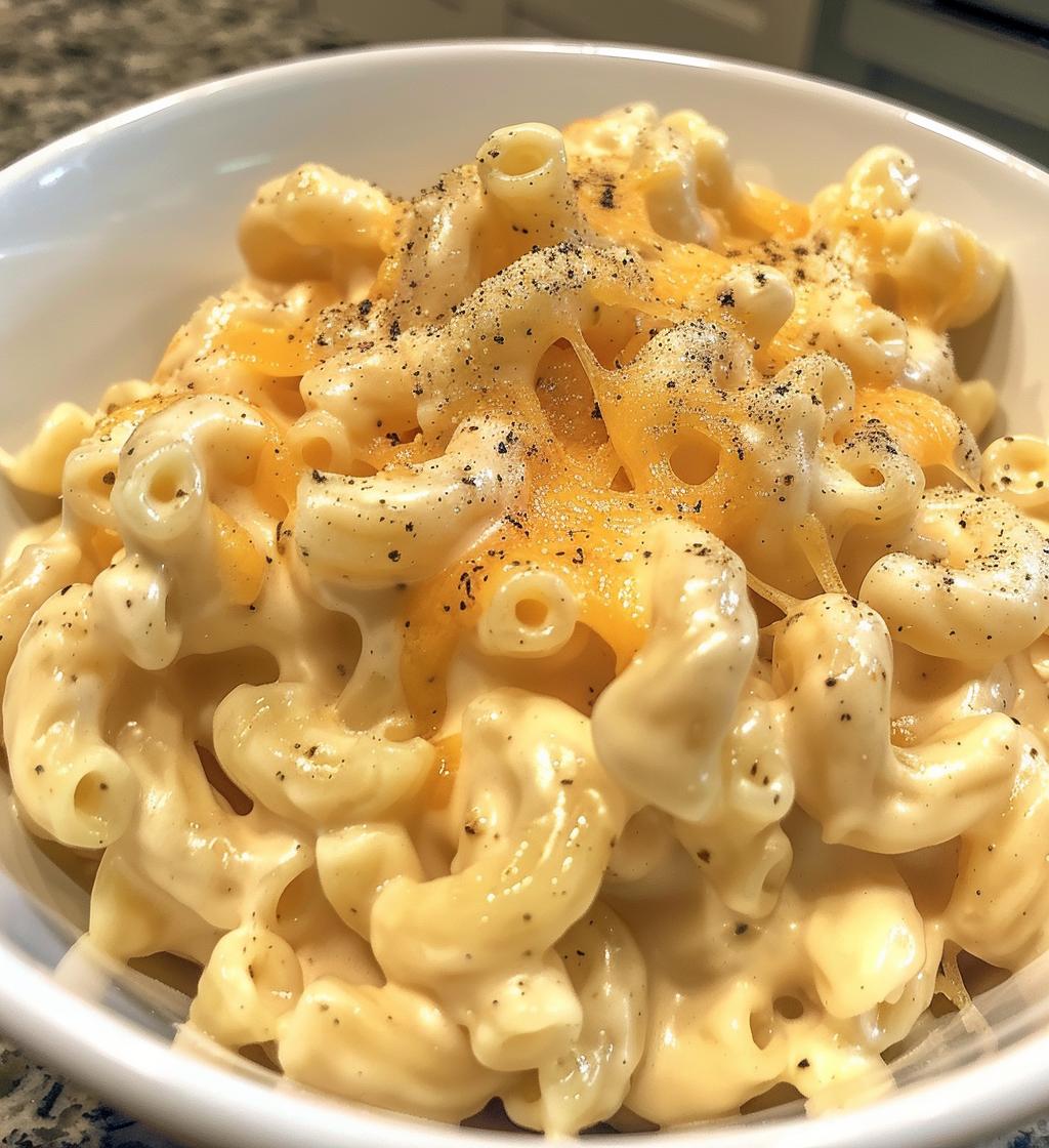 Stovetop Mac and Cheese - detail 1