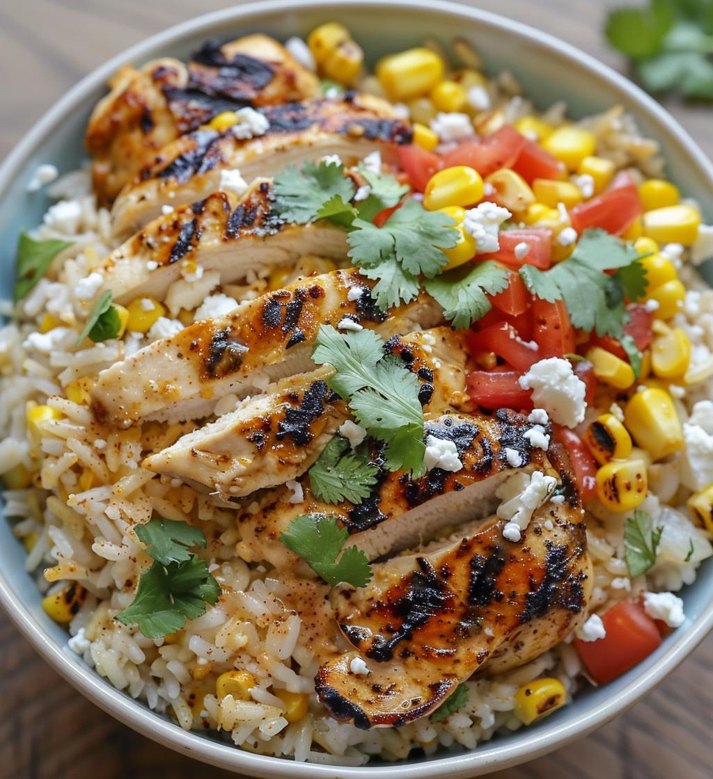 Street Corn Chicken Rice Bowl - detail 1