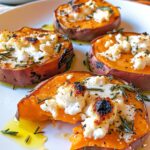Sweet Potato Rounds with Goat Cheese