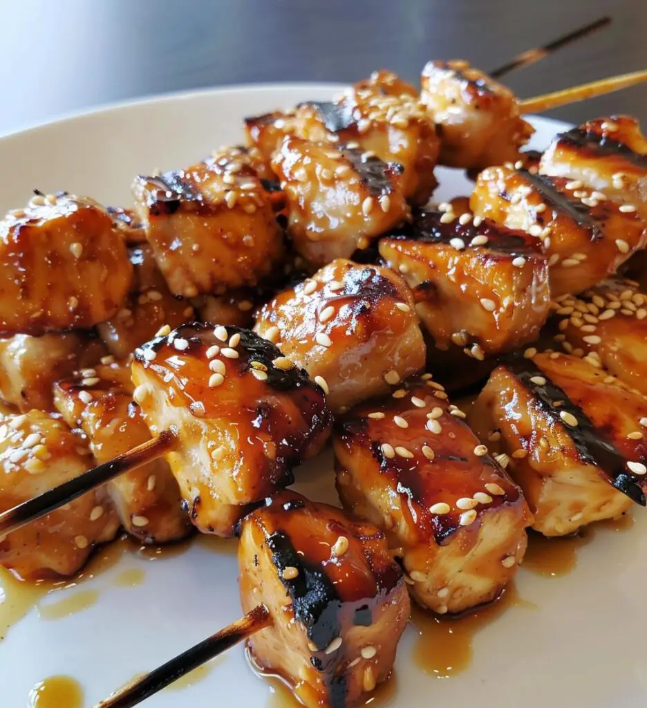 Teriyaki Chicken Skewers