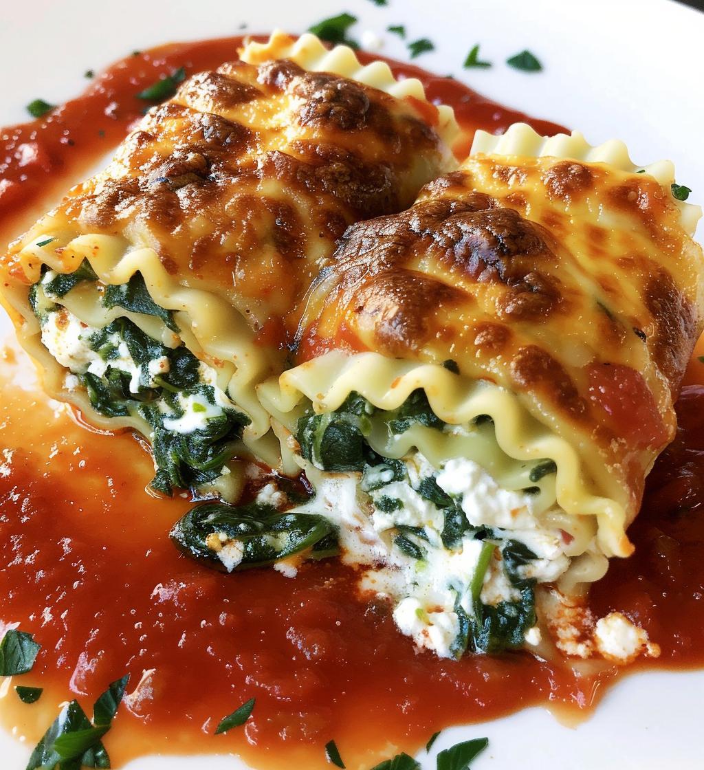 Three-Cheese Spinach Roll-Ups - detail 1