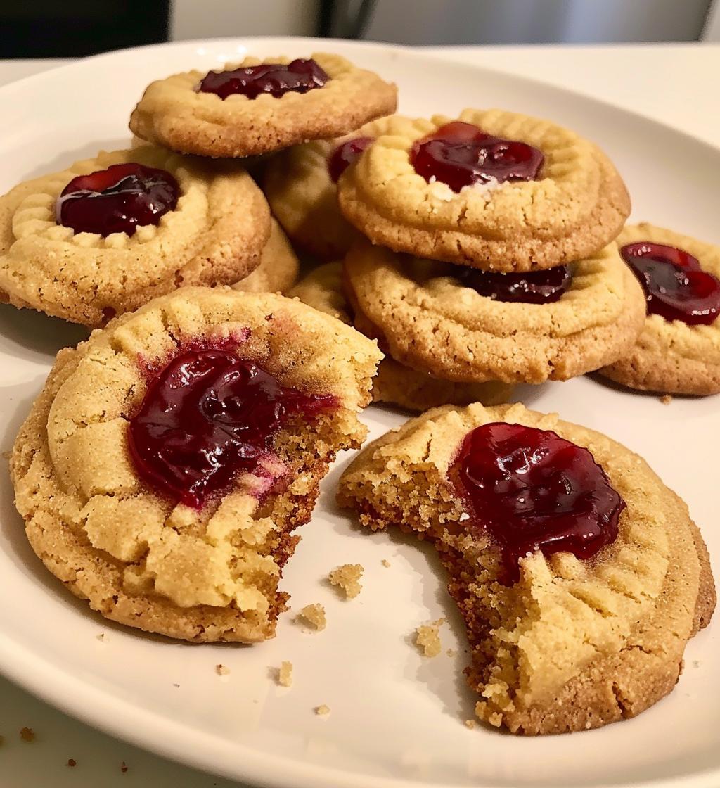 Thumbprint cookies - detail 1