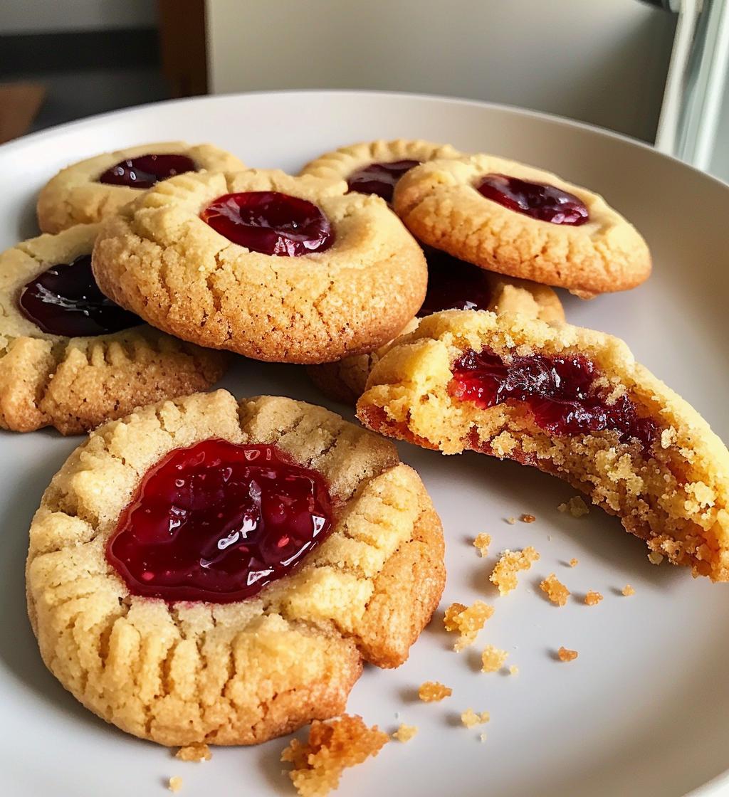 Thumbprint cookies