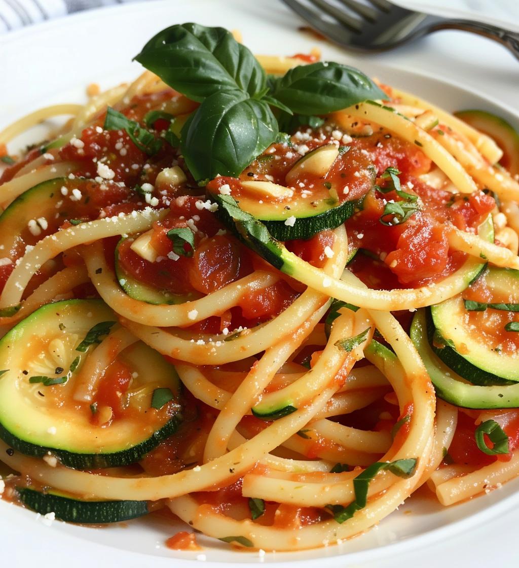 Tomato Zucchini Pasta