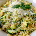 Zucchini Lemon Orzo