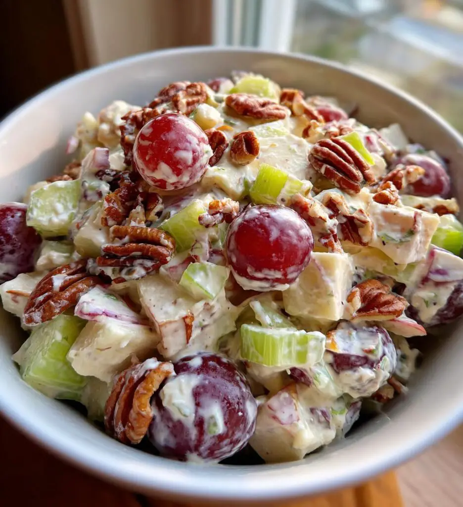 Apple Grape Pecan Salad