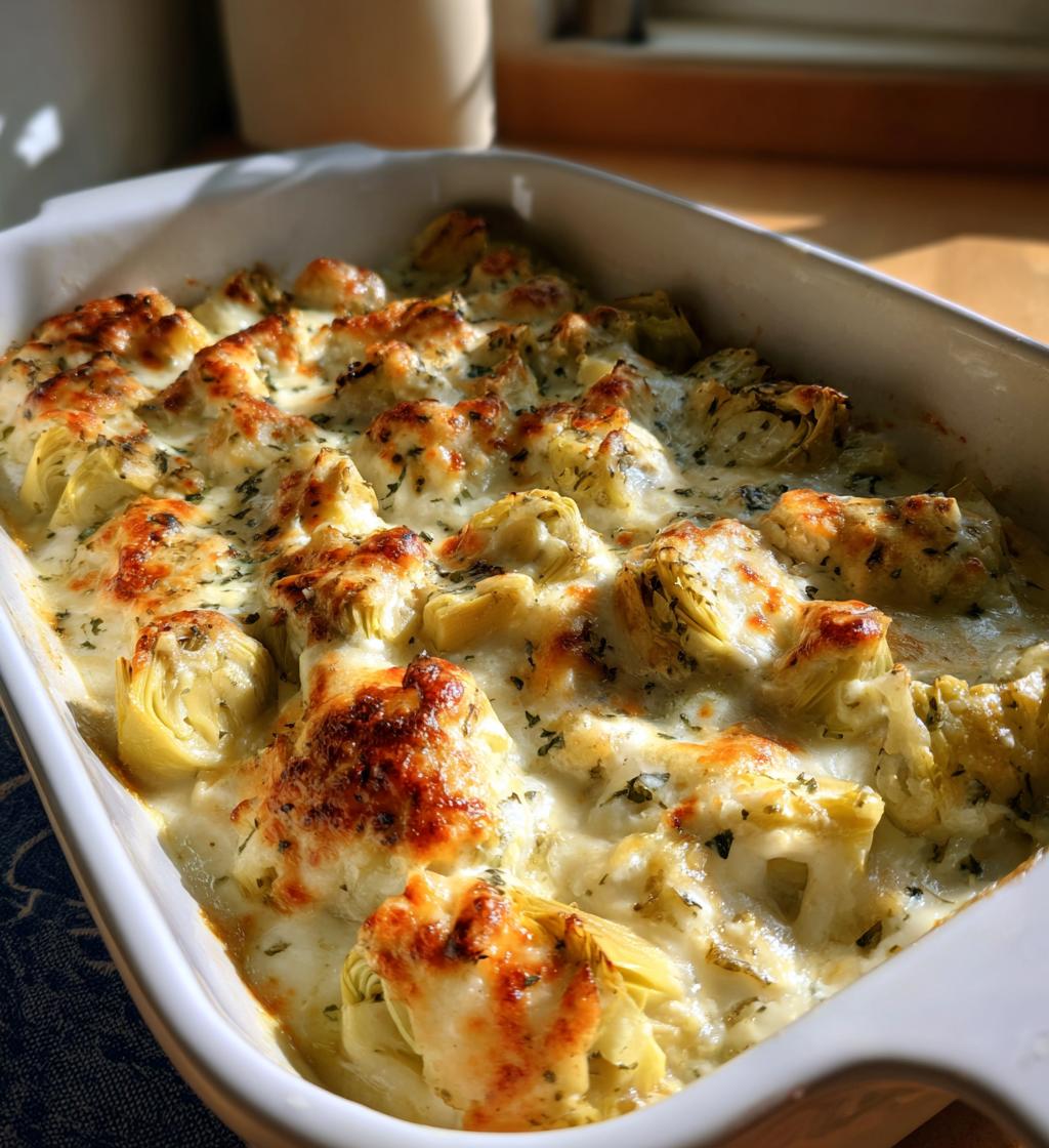 Baked Artichoke Hearts