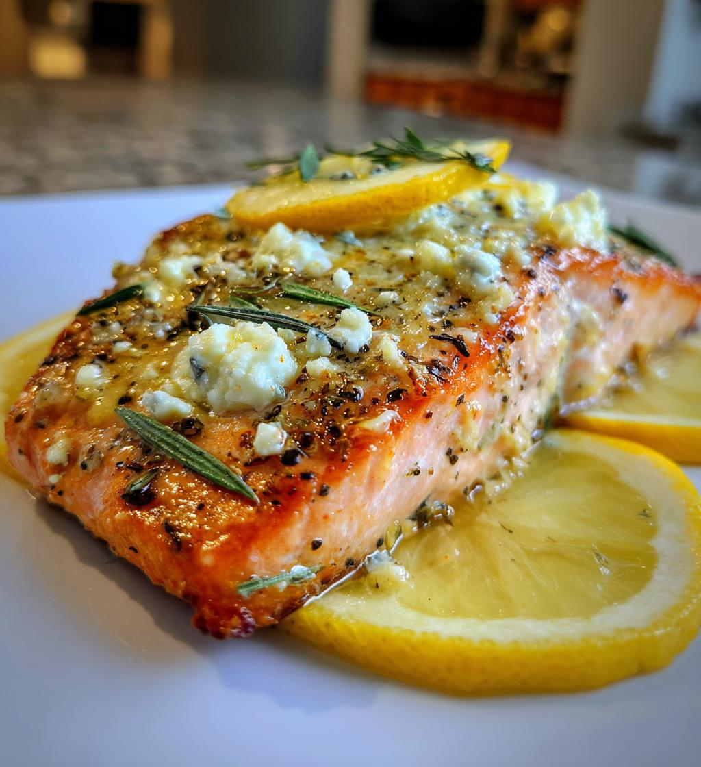 Baked Boursin Salmon