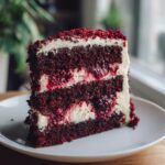 Blackberry Velvet Cake