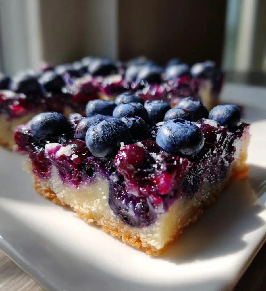Blueberry Lemon Pie Bars