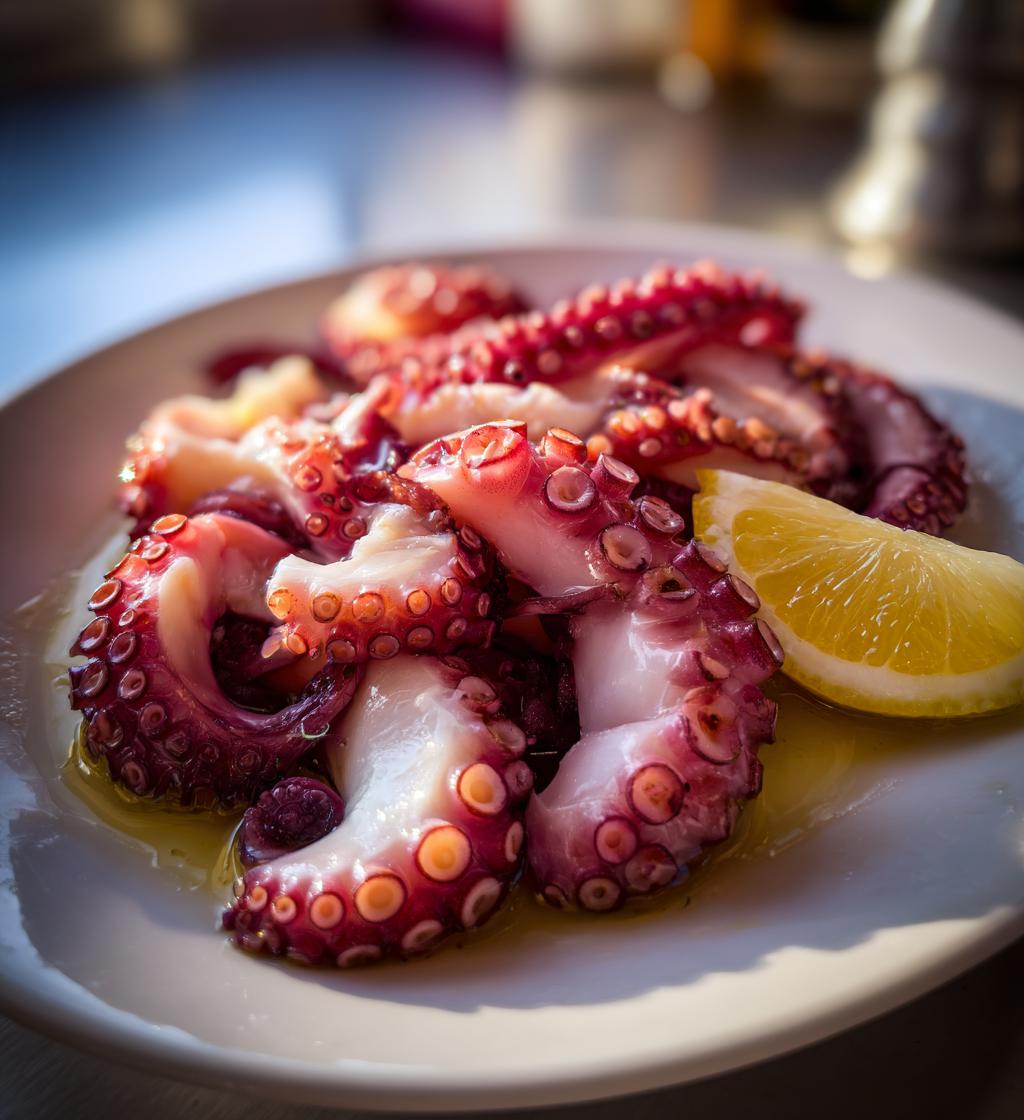 Boiled Octopus