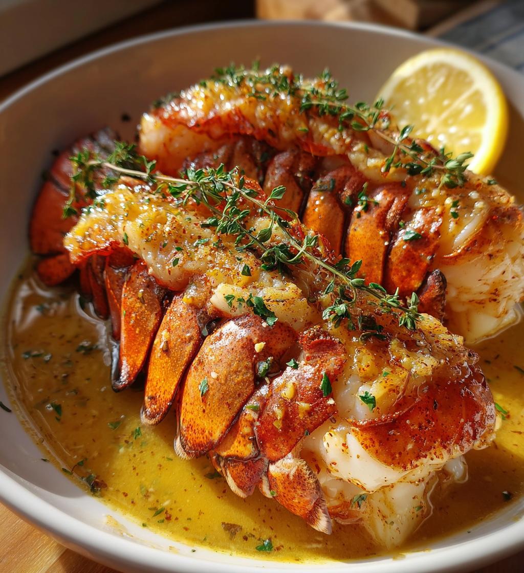 Butter Poached Lobster Tails - detail 1