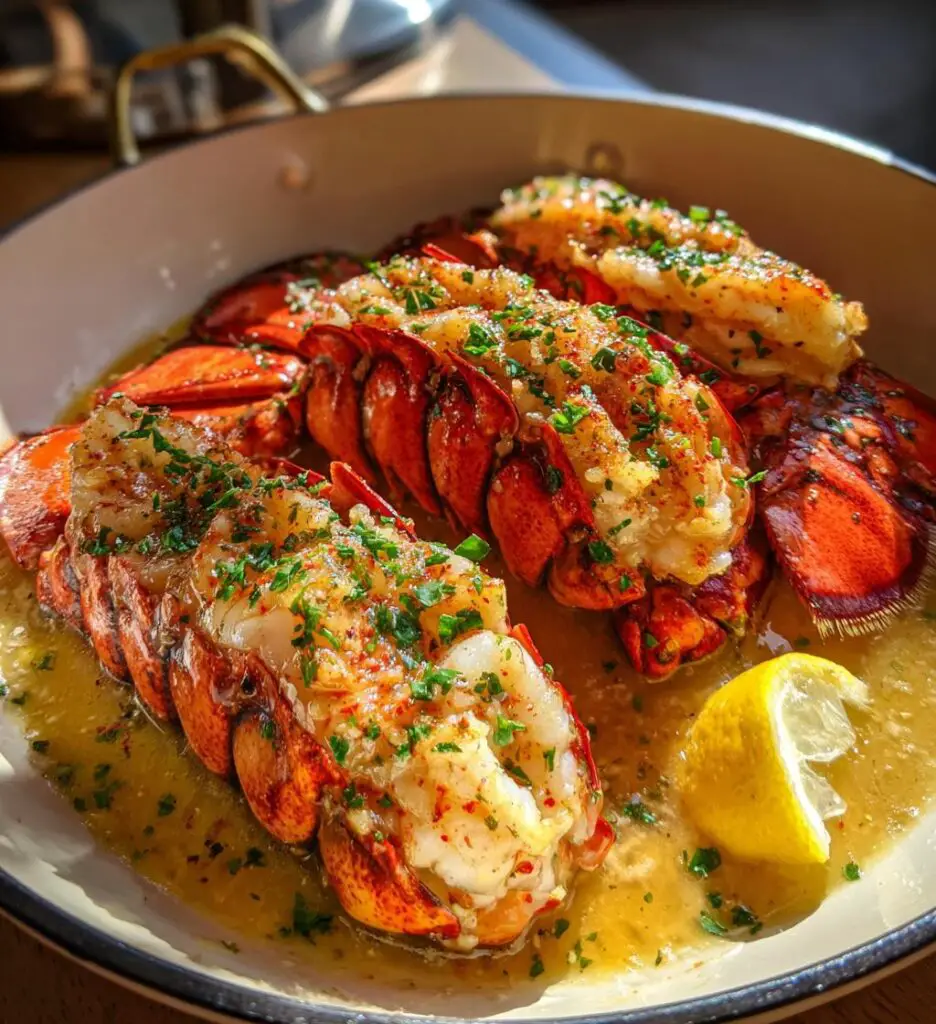 Butter Poached Lobster Tails