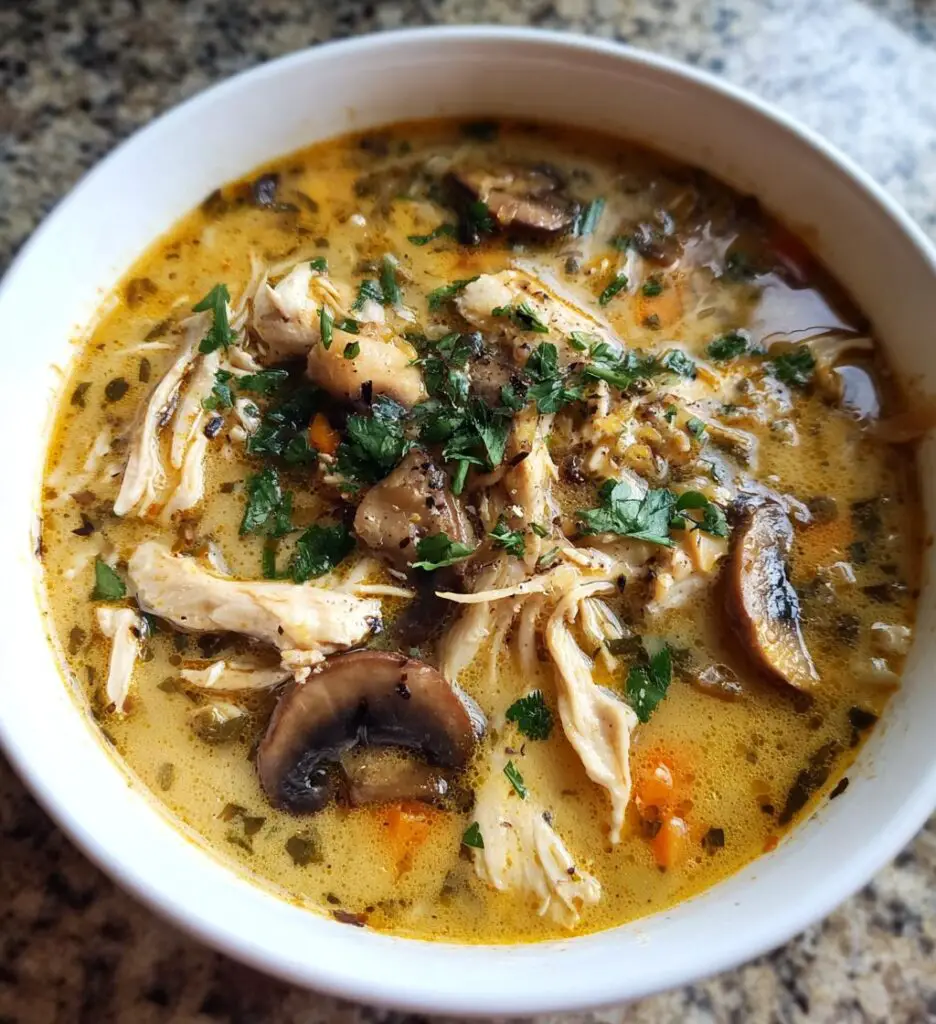 Chicken Mushroom Soup