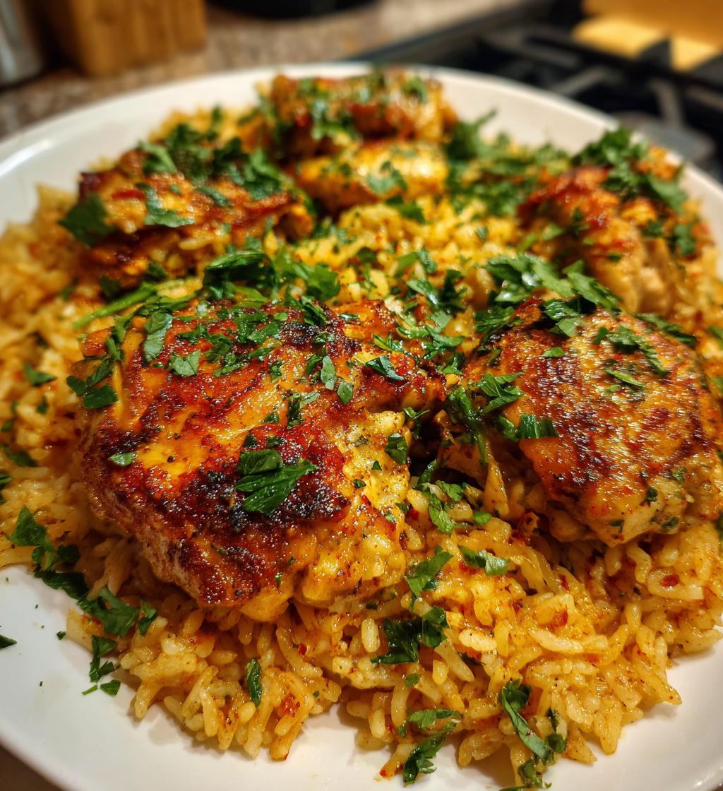 Chicken Shawarma Rice
